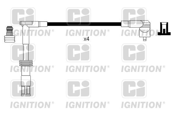 QUINTON HAZELL Süütesüsteemikomplekt XC1121